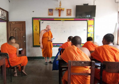 School. Ajarn Clyde teaches English Conversation at Fang Dhammasuska School